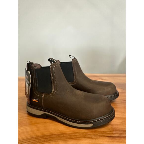 Ariat Women’s Riveter Chelsea CSA H2O Comp Toe Work Boots – Size 7.5 -NWT - Picture 3 of 8